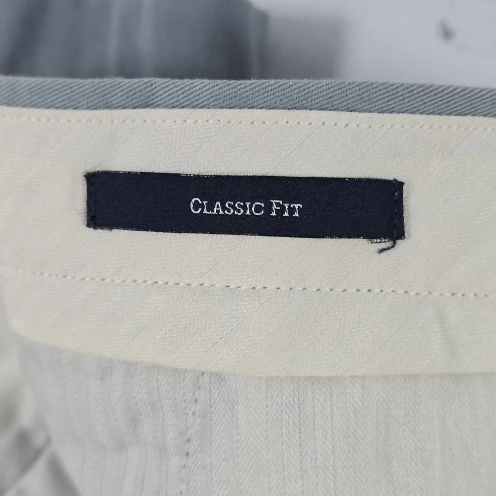 Polo Ralph Lauren Suffield Classic‎ Fit Chino Pants Blue Gray 40x32 Mens Cotton